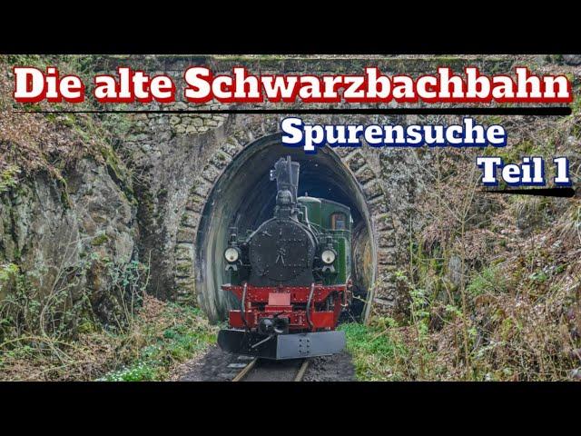 Von Lohsdorf nach Goßdorf-Kohlmühle | Streckenbegehung der Schwarzbachbahn | Schmalspur-Geschichte