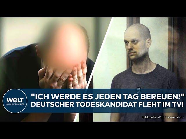 BELARUS: Rico Krieger lured into a trap? German sentenced to death pleads for mercy on TV!