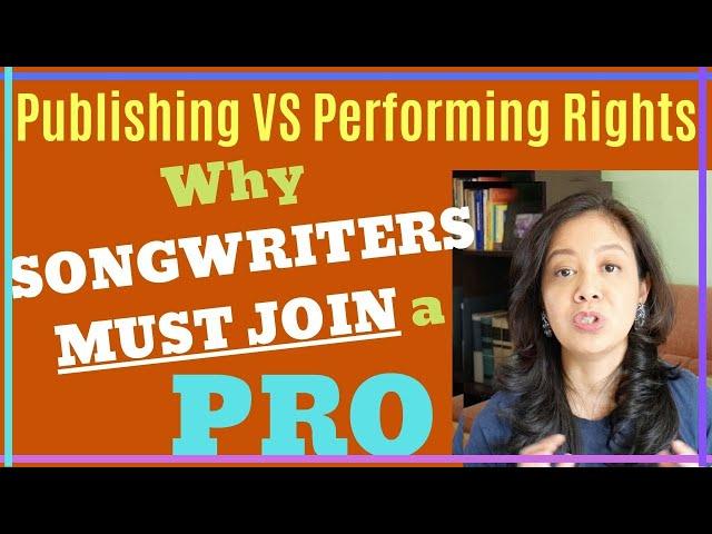 Music Publishing 101: Publisher VS PRO - Why Songwriters Must Join A PRO