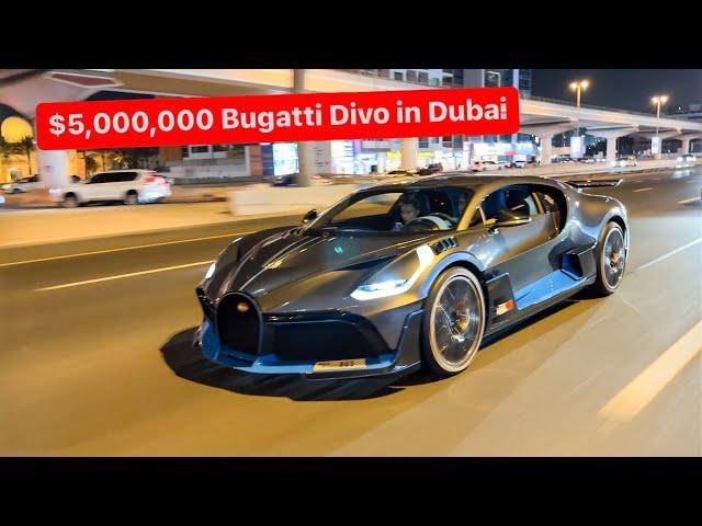 MEET DUBAI’S BILLIONAIRES WHO DAILY-DRIVES A $8 MILLION BUGATTI DIVO!