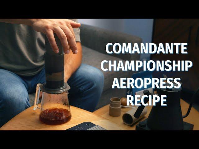 My Championship AEROPRESS Recipe | How To Make Coffee With The Aeropress