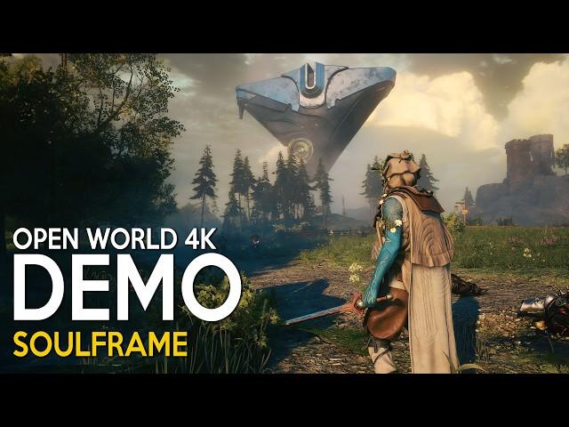 SOULFRAME Full 4K Preludes Closed Alpha Gameplay Demo | New Ambitious OPEN WORLD RPG coming in 2024