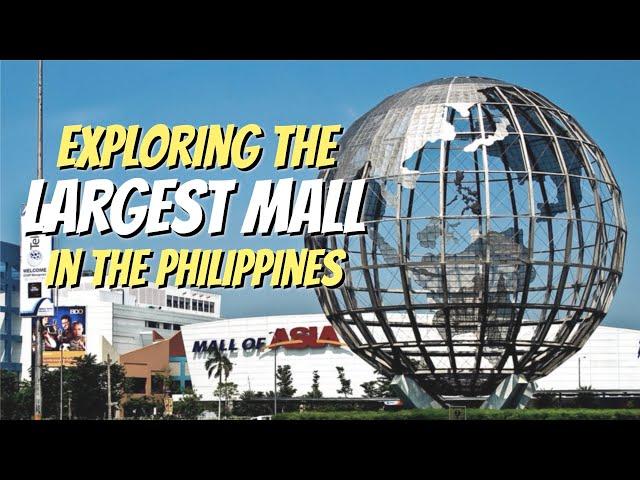 Inside one of the largest malls in Asia | SM Mall of Asia virtual walk