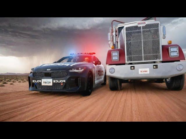 Crazy Police Chase #1 - BeamNG Drive | Funny Crash