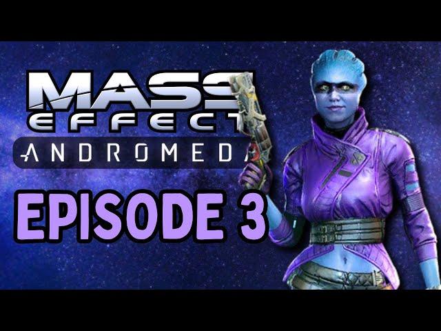 Meeting Peebee and Drack | Let's Play Mass Effect Andromeda: Ep 3