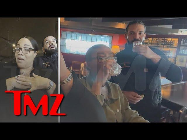 Drake Picks Up Tab For Detroit Ladies After Drinking Shots | TMZ