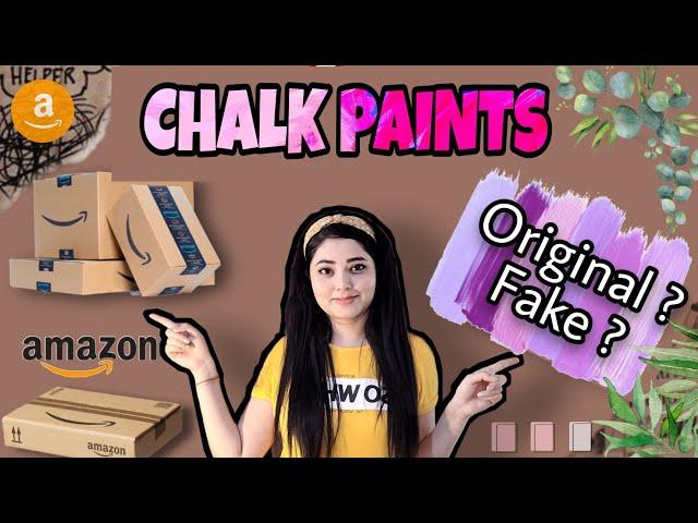 RIGHT WAY TO USE CHALK PAINTS  *AMAZON BUY* HOME DECOR IDEAS | Indoor, Outdoor  #renovation