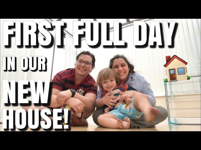 FIRST 24 HOURS IN OUR NEW HOUSE!- MarisJournal Vlogs