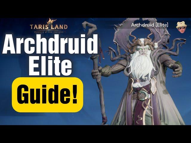 Tarisland Raid Archdruid (Elite) Guide Step by Step - Bard AOE Heal