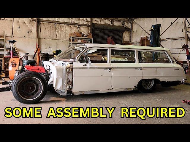 Brakes, Suspension, Steering, and Exhaust Assembly Work Update- 1962 Chevrolet Bel Air Wagon Project