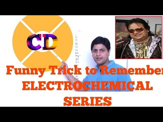 TRICK TO REMEMBER ELECTROCHEMICAL SERIES FOR METALS I Electrochemistry