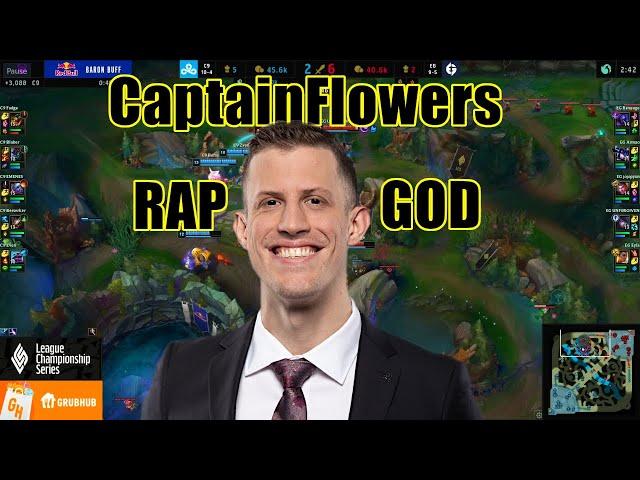 CaptainFlowers RAP GOD casting C9 vs EG