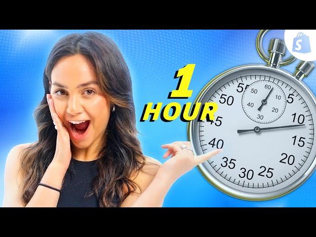 How to Build A Shopify Business In Under 1 Hour