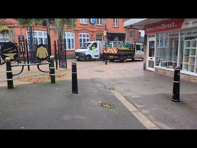 Hyperlapse video of Rugeley town centre 30 oct 2024