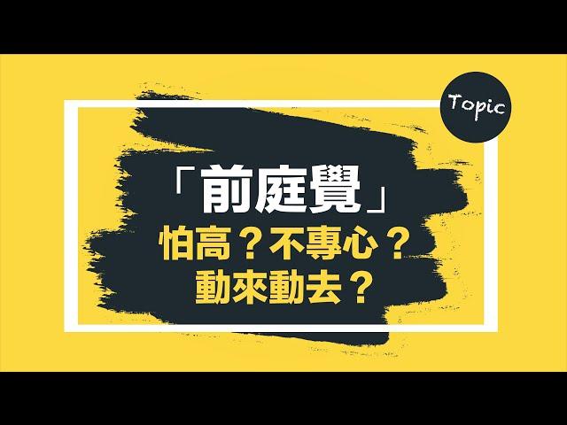 前庭覺功能介紹--孩子動來動去？不專心？怕高？易暈？