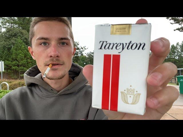 Smoking a Tareyton Cigarette - Review