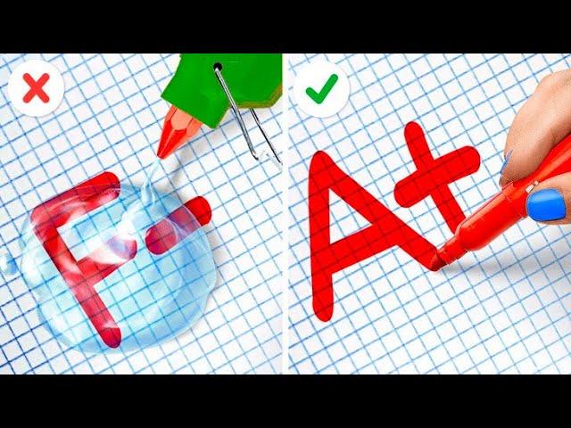 GENIUS DRAWING HACKS FOR BEGINNERS  Easy And Cool Art Tips by 123 GO! HACKS