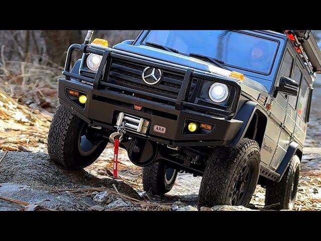 1/10 Scale Mercedes-benz G Wagon Overland St. RC4WD TF2(LWB)Chassis Off-road Diving 4X4 RC Car