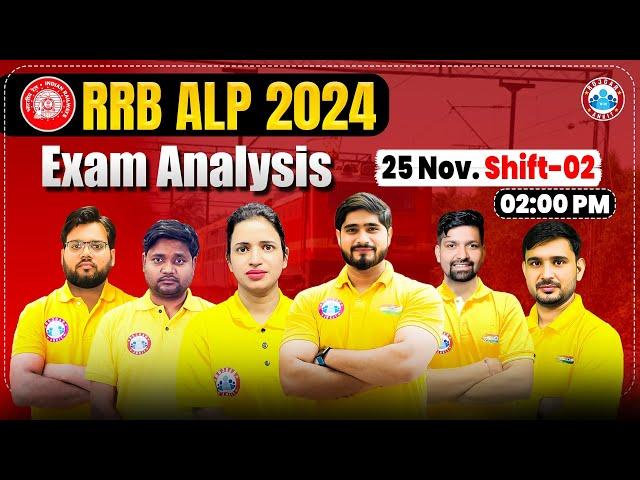 RRB ALP Exam Analysis 2024 | 25 Nov 2nd Shift Exam Review | RRB ALP CBT-01 Paper Solution By RWA