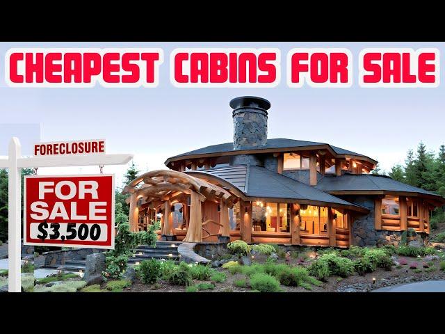 Cheapest Log Cabins For Sale Anyone Could Afford (Under $200,000)