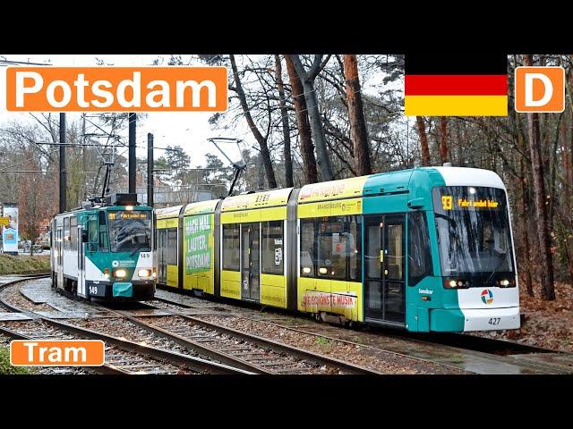 POTSDAM TRAMS / Potsdam Straßenbahn 2023【4K】