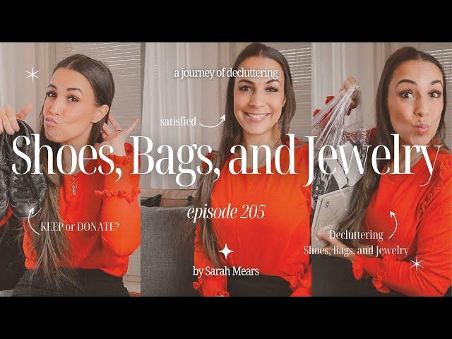 Decluttering Shoes, Bags, and Jewelry | The Satisfying Journey to a Minimalist Wardrobe | Clear Out