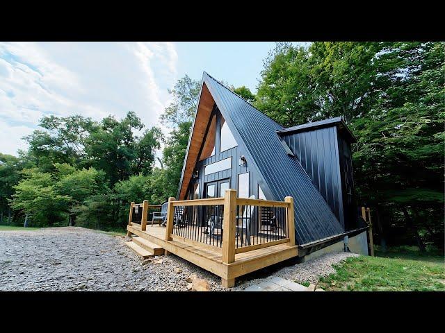 Modern A-frame Cabin House Ideas