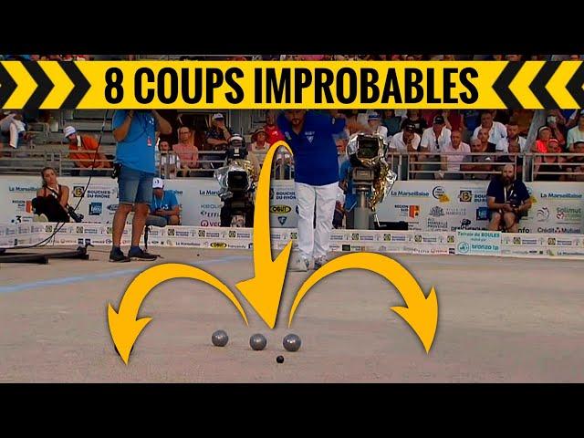 8 improbable shots  on pétanque in 2021