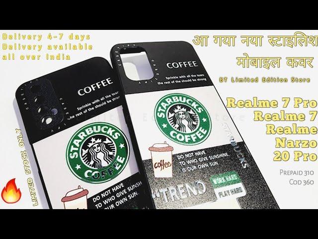 Realme 7 & 7 Pro Casetify Starbucks Back Cover || Realme 7 & 7 Pro Stylish Back Cover