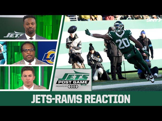 Bart Scott, Willie Colon, Connor Rogers and crew react to the Jets 19-9 loss to the Rams | SNY