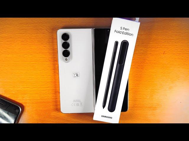 Samsung Galaxy Z Fold 4 S Pen Fold Edition Unboxing!