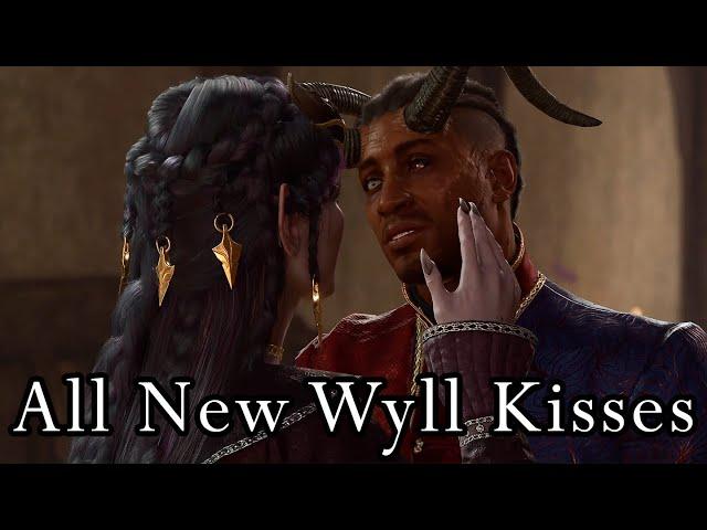 All New Wyll Kisses | Patch 6 | Baldur's Gate 3