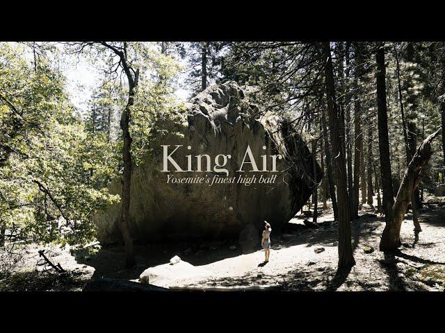 Ross Fulkerson repeats King Air, Dean Potter's Most Iconic Yosemite boulder