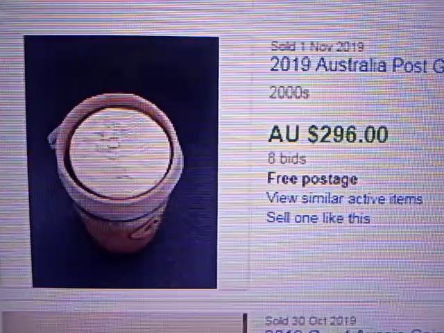 Australia Post. The Great Aussie coin hunt. A coin with envelope mint mark. ebay search results