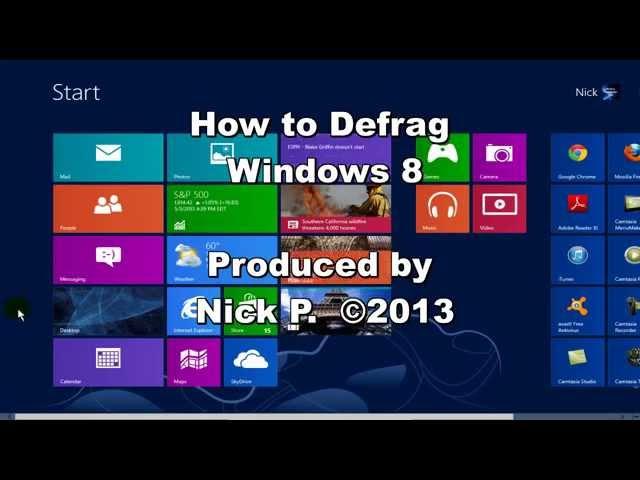 How to Defrag Windows 8 - How To Defrag Your Hard Drive Easily