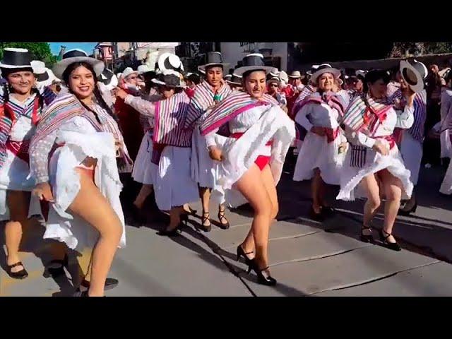 LAS MALCRIADAS de DOS de MAYO CARNAVAL AYACUCHANO 2023  COMPARSA DE COLOR Y PICARDIA 