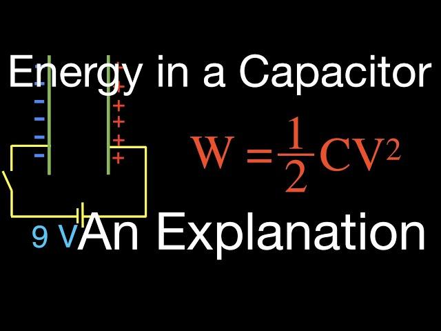 Capacitors (7 of 9) Energy Stored in a Capacitor, An Explanation