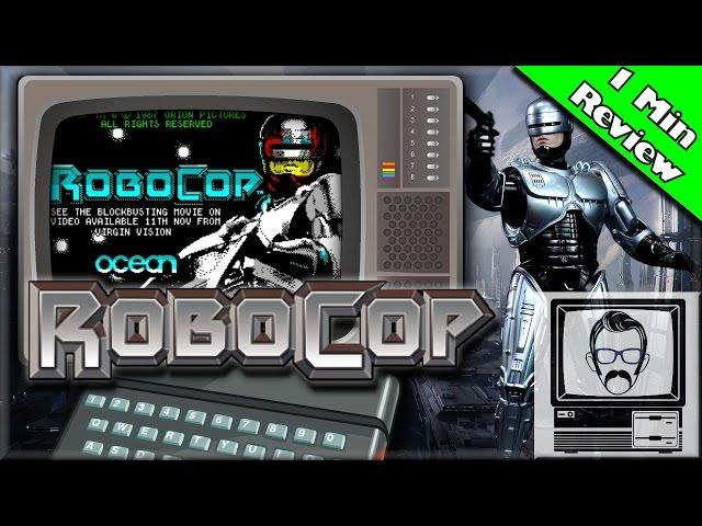 Robocop ZX Spectrum [1 Minute Review] | Nostalgia Nerd