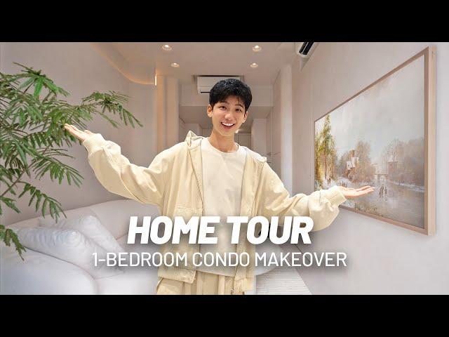 Ben’s Wabi Sabi Minimalist 1-Bedroom Condo Home Tour!