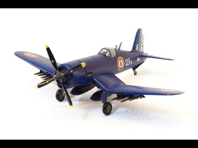 F4U-7 Corsair. The movie without sound.