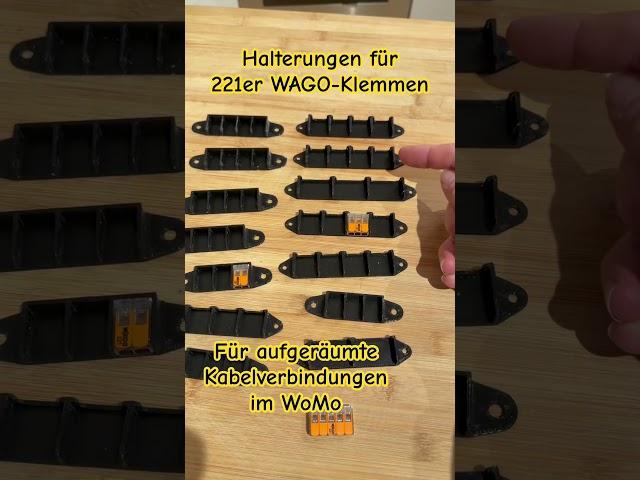 DIY-Halter für 221er WAGO-Klemmen