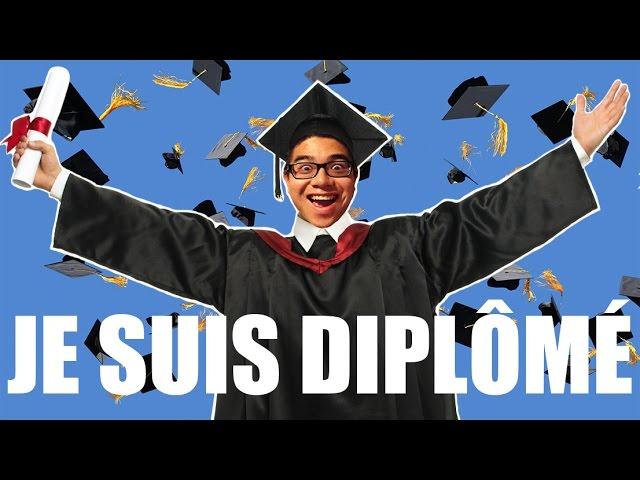 JE SUIS DIPLÔMÉ ! - LE RIRE JAUNE