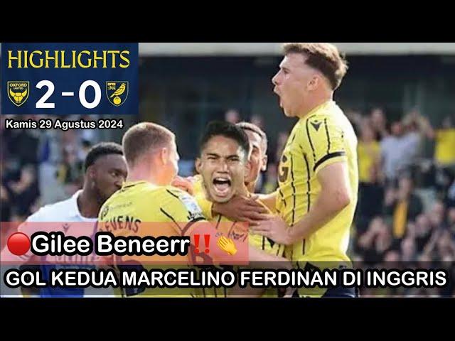 GOL FANTASTIS MARCELINO FERDINAN DI LIGA INGGRIS CHAMPIONSHIP . NAMA INDONESIA BERGEMA DI INGGRIS