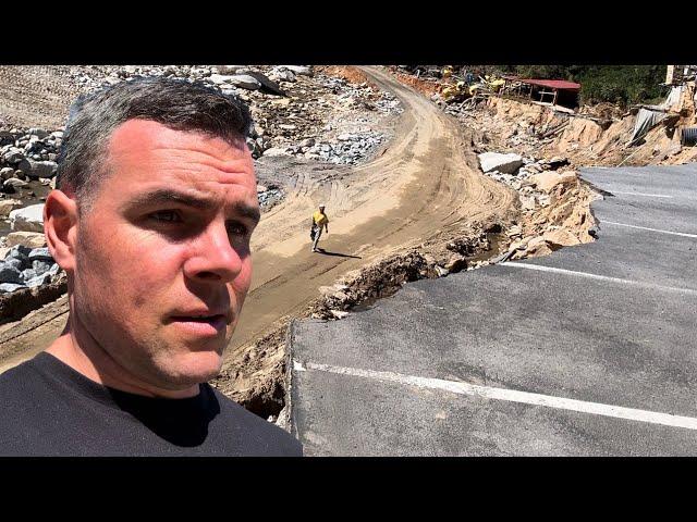 The Impact Of Hurricane Helene On Chimney Rock