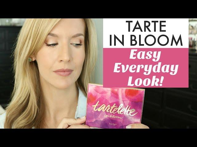 Tarte Tartelette In Bloom | An EASY EVERYDAY Look | DOWNTURNED SMALL HOODED EYES