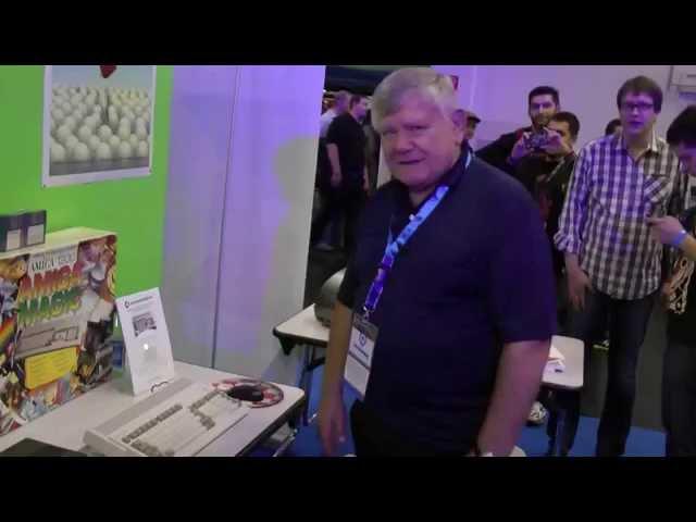 AMIGA 1200 ESCOM (Story) | Petros Taras Tyschtschenko | gamescom 2014 Retro Hall