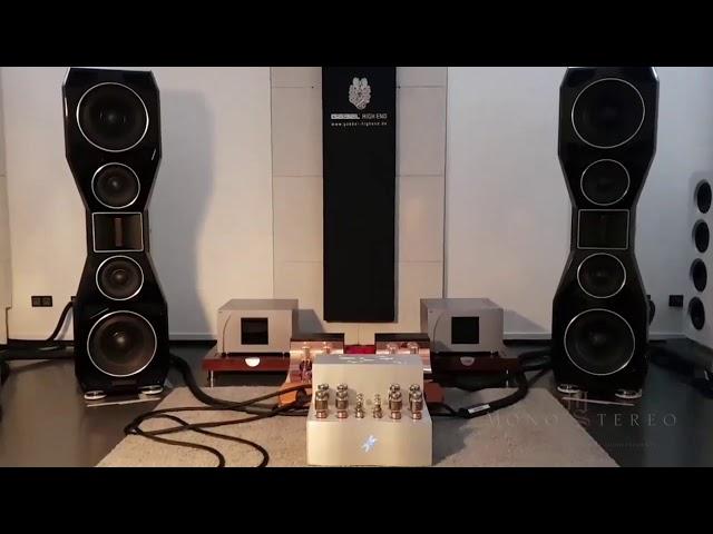 Göbel High End Divin Noblesse speakers and Trulife Audio