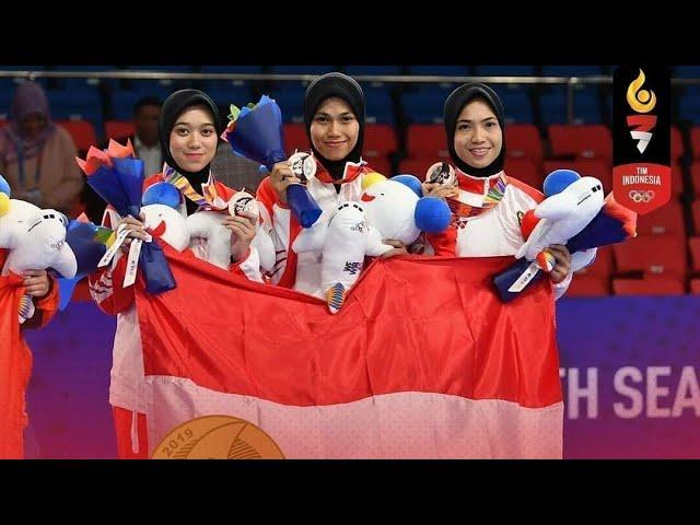 Women Team Poomsae Defia, Rachmania, Ruhil (Indonesia) // Sea Games 2019 Philippines