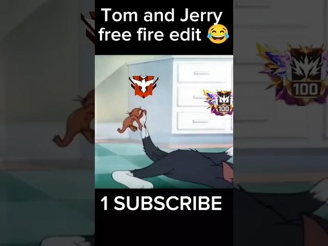 Tom and Jerry free fire edit  #foryou #foryourpage #freefirehighlights #shorts #freefire