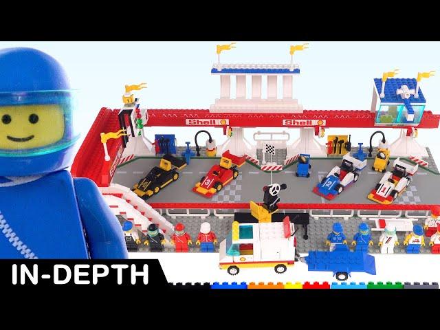 Simpler times? LEGOLAND Victory Lap Raceway from 1988 reviewed! 6395